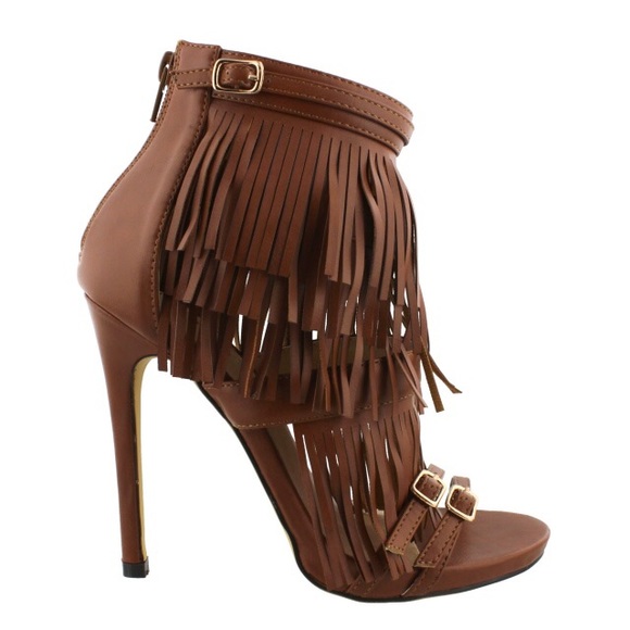 Fringe Sandals - Picture 2 of 2